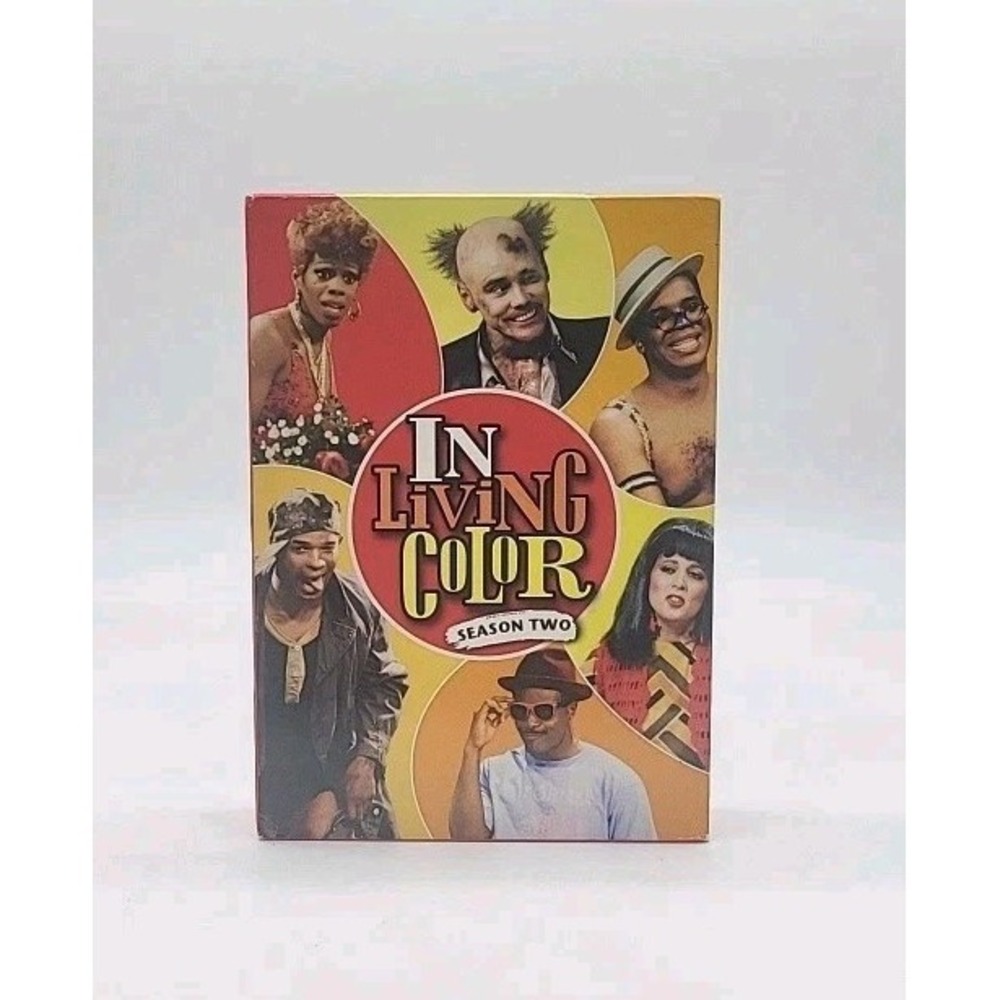 In Living Color Season Two 4 Disc Set Sketch Comedy Wayne Brothers & Jim Carey